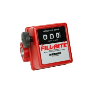 FILL RITE 807CL1 1” port 3digit mechanical fuel transfer meter